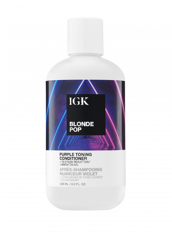 IGBPC8 BLONDE POP Purple Toning Conditioner 8 oz