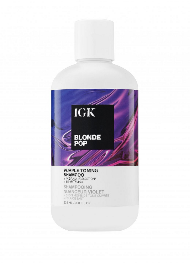 IGBPS33 BLONDE POP Purple Toning Shampoo 33.8 oz