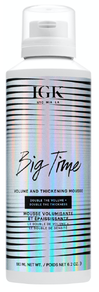IGBTM6 BIG TIME Volume & Thickening Mousse 6.2 oz