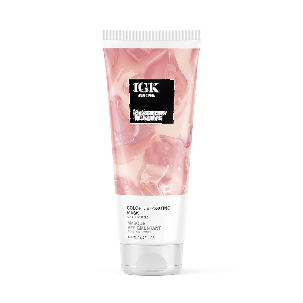 IGCDMRGSM6 ROSE GOLD - Strawberry Milkshake Color Depositing Mask 6 oz