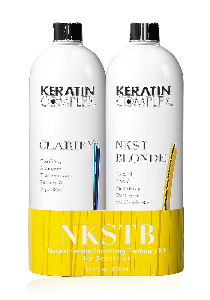 K2STNKSBK33 Natural Keratin Smoothing Treatment Blonde 33.8oz Duo