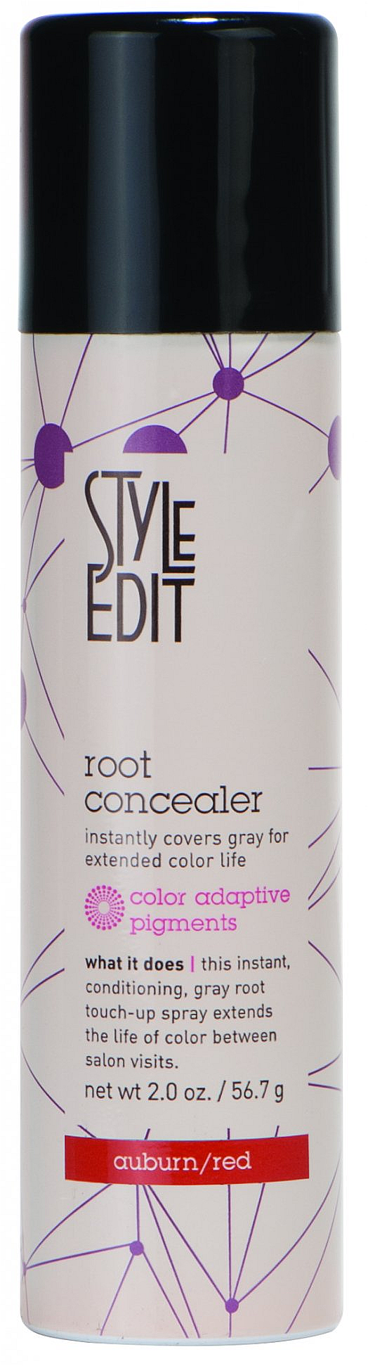 STRCA Brunette Beauty Root Concealer Spray Auburn 2oz